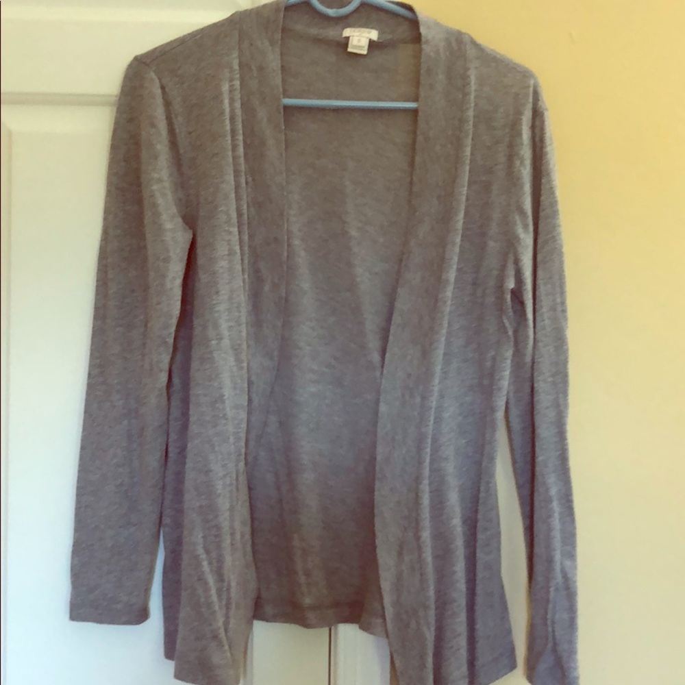 Jcrew factory T-shirt cardigan